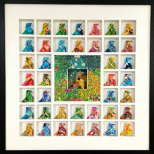 Klimt's Garden & Origami Mosaic